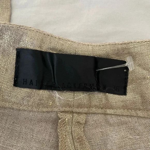 Haider Ackerman gold metallic pants - Picture 6 of 13